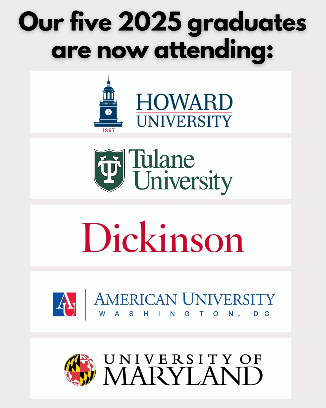 Colleges 2025