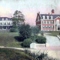Painting of the Samuel Ready School